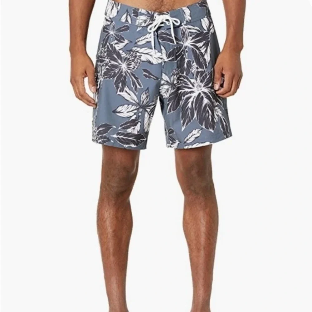 Nwt‎ Good threads mens tropical swim trunks size L summer beach